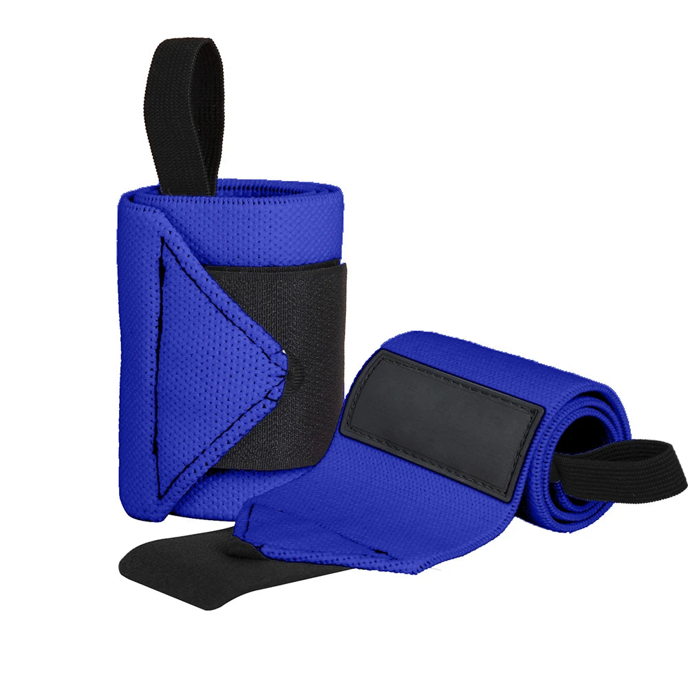 Fitness Wrist Wraps – Padded Support for Weight Lifting and Gym Training