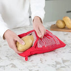 Reusable Microwave Potato Bags – Fabric Cooking Pouches for Baked Potatoes