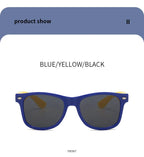 Square Frame Kids Sunglasses – UV Protection Eyewear for Summer Outdoor Play