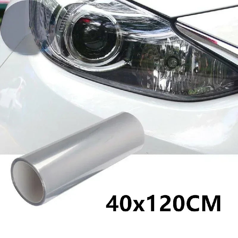 Transparent Vinyl Headlight Film – UV Protection Wrap for Auto Lighting