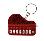 Mini Electronic Piano Keychain – Musical Cartoon Pendant for Birthday Gifts