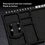 Silicone Dashboard Phone Pad – 4-in-1 Parking Number Card for Car Navigation