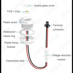Deep UV UVC LED Lamp – 270nm-280nm Ultraviolet Light for Water Sterilization
