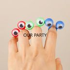 Wiggle Eye Finger Puppets – Googly Eye Rings for Kids Party Favors and Prizes