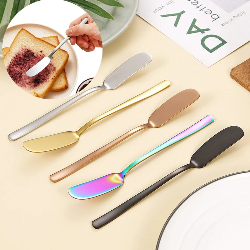Stainless Steel Butter Knife – Versatile Spreader for Cheese and Bread