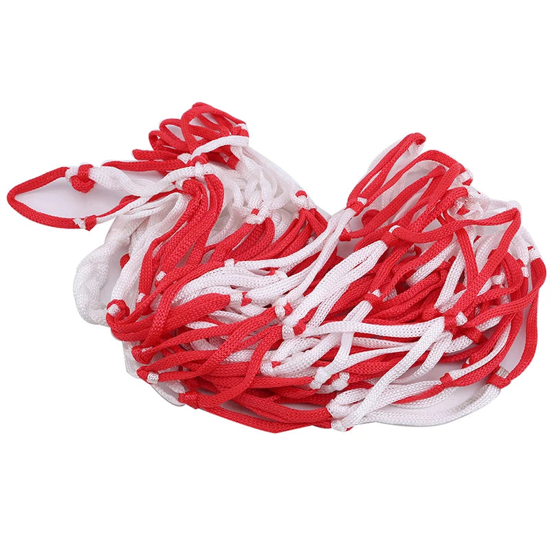 Large Braided Nylon Mesh Bag – Sports Ball Carrier for Outdoor Games