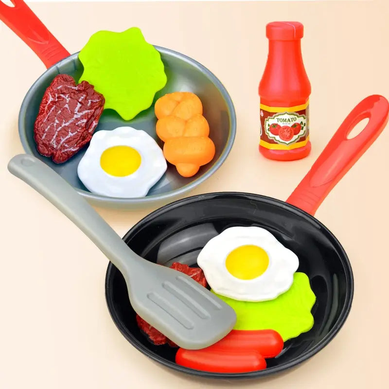 Simulation Kitchenware Toy Set – Play Food and Cooking Accessories for Kids