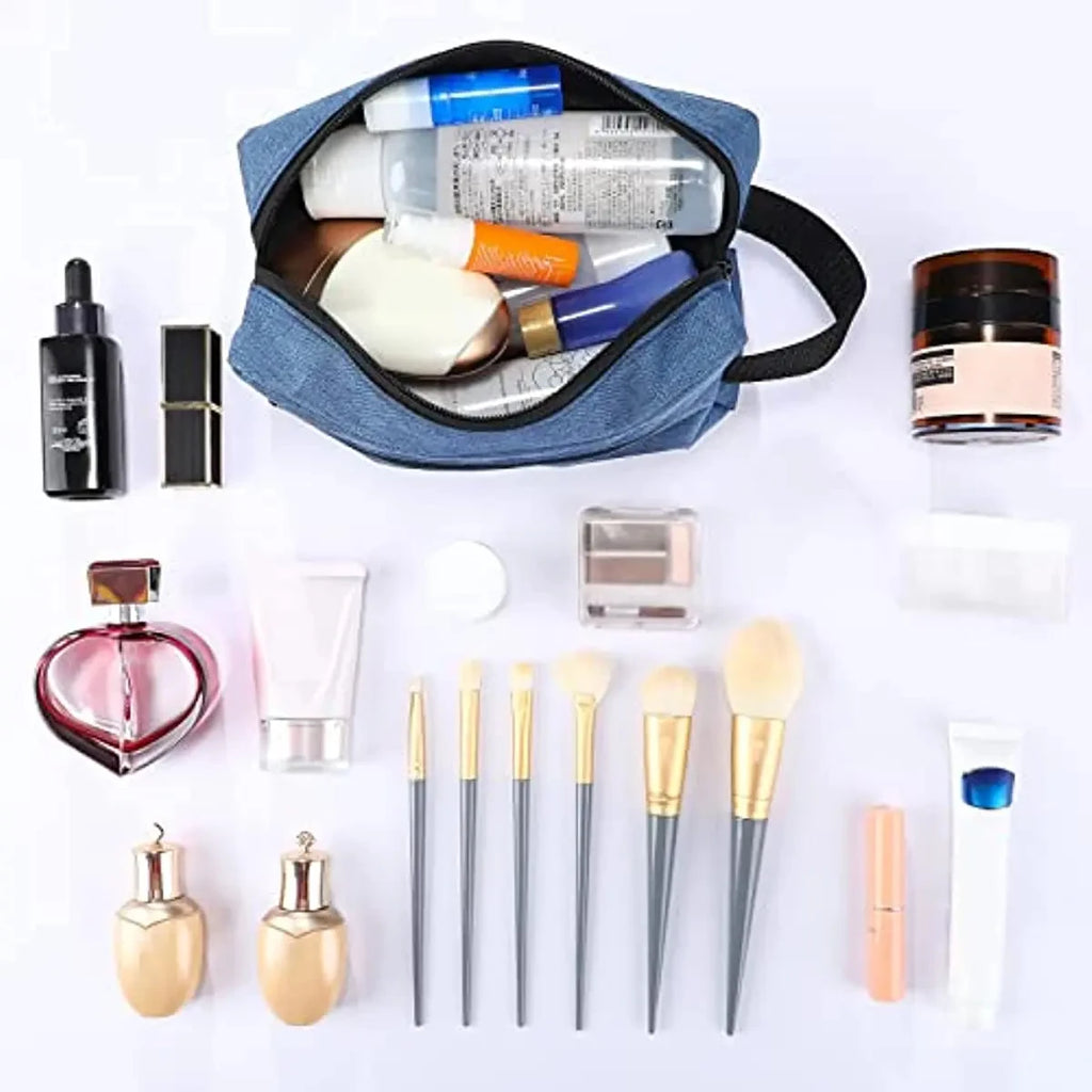 Portable Toiletry Organizer – Travel Cosmetic Pouch for Men and Women