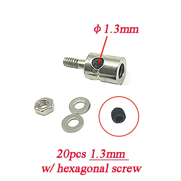 Pushrod Linkage Stoppers – Quick Adjuster for DIY RC Boats