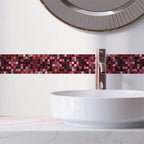 Self-Adhesive Waist Line Stickers – Waterproof Border Mural for Kitchen Decor
