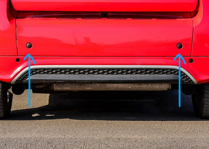 Plastic Tow Hook Cover – Waterproof Exterior Trim for Mercedes Smart Fortwo
