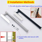 Adhesive Paper Towel Holder – Wall Mounted Rack for Kitchen and Bathroom