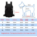 Breathable Mesh Pet Carrier Backpack – Portable Travel for Small Dogs Cats