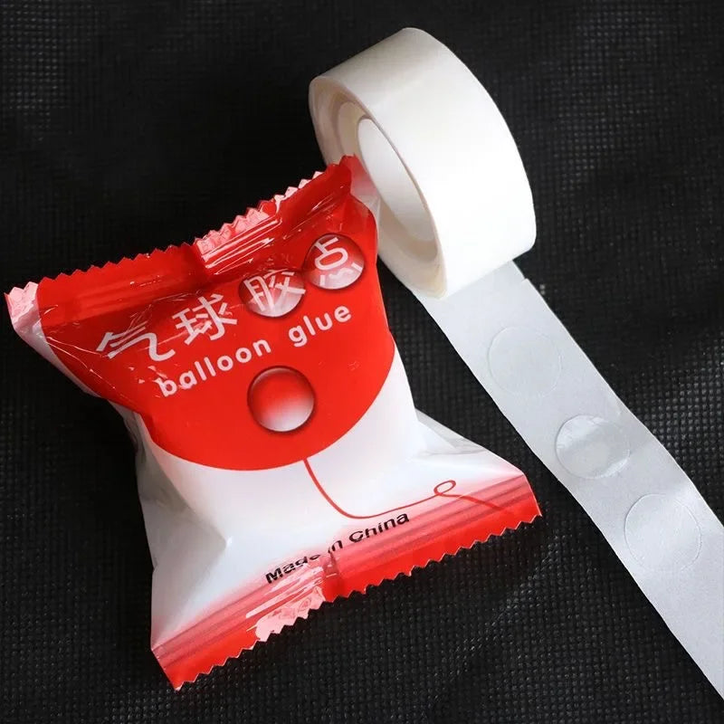 Double Sided Adhesive Glue Dots – Clear Balloon Tape for Party Decor