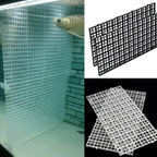 Plastic Aquarium Divider Grid – Mesh Filter Tray for Fish Tank Isolation