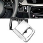 Carbon Fiber Keyhole Panel Trim – Interior Dashboard Decor for Audi A4 A5