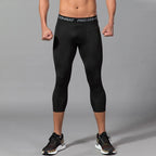 Mens Compression Tights – Moisture Wicking Baselayer for Athletic Workout