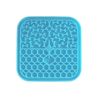 Silicone Slow Feeder Mat – Anti-Choking Pet Licking Bowl for Bath and Grooming