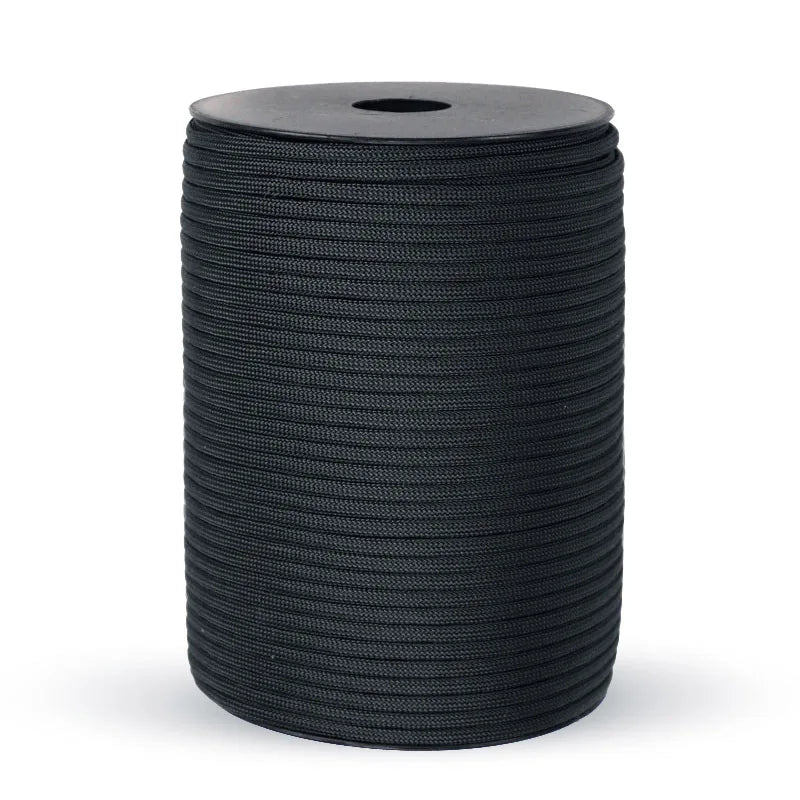 9-Core Paracord Rope – 4mm Military Standard for Outdoor Survival