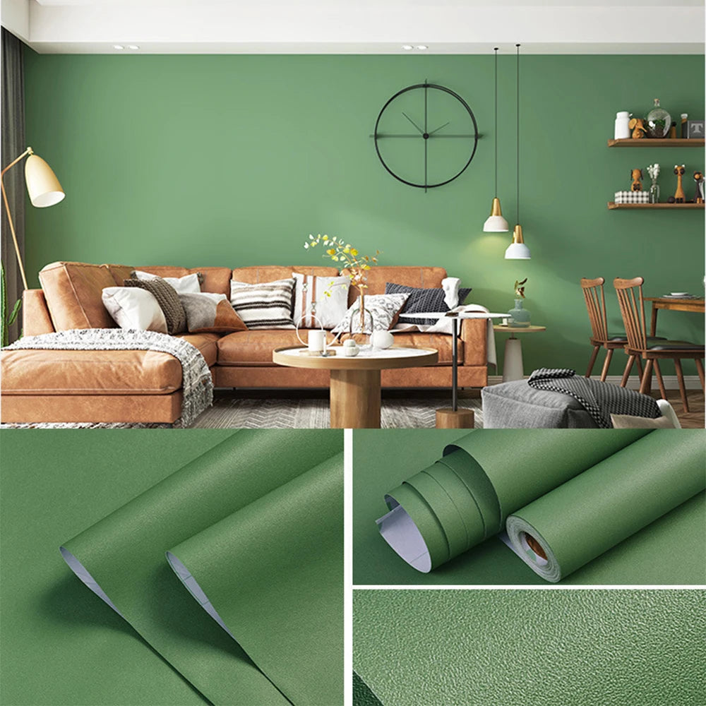 Self-Adhesive Vinyl Wallpaper – Waterproof Film for Kitchen and Bathroom Decor