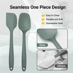 Silicone Spatula Set – Heat Resistant Non-Stick Tools for Baking and Cooking