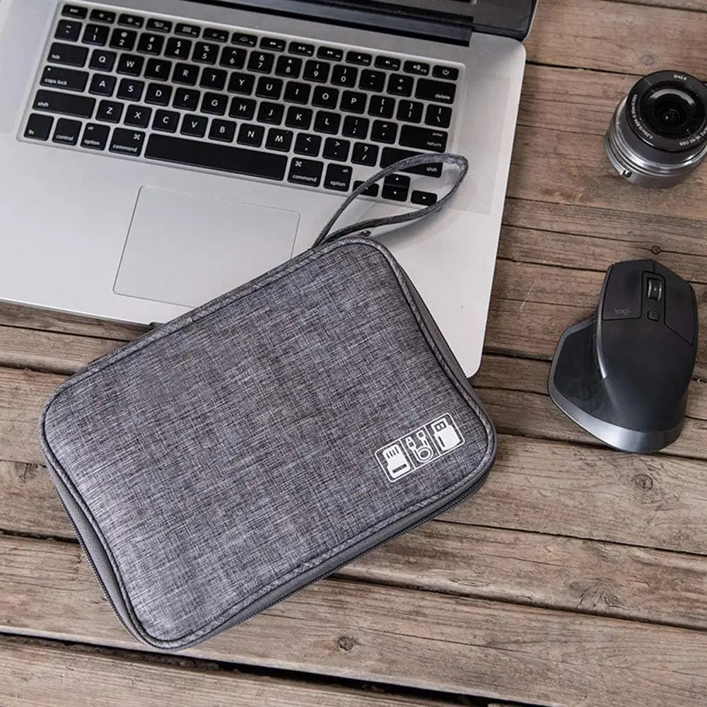 Waterproof Electronics Organizer – Travel Carrying Pouch for Tech Accessories