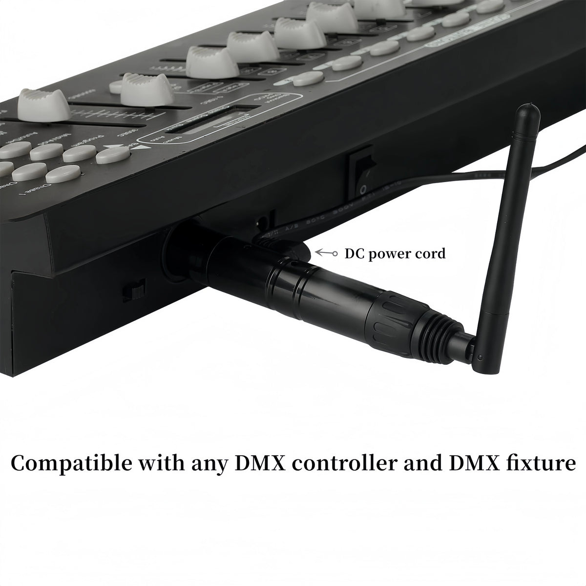 Wireless DMX512 Transmitter Receiver – Low Latency for DJ Stage Lighting