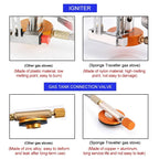 Portable Folding Camping Stove – 3500W High Power for Hiking and Backpacking