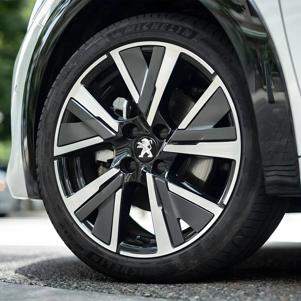 60mm Car Wheel Center Caps – Peugeot GT Logo Emblem Hub Covers for Auto Styling