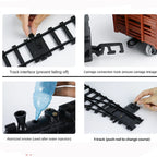 Remote Control Steam Train – Retro Simulation Toy for Kids