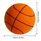 Silent Foam Basketball – Lightweight Elastic Sports Toy for Kids Indoor Play