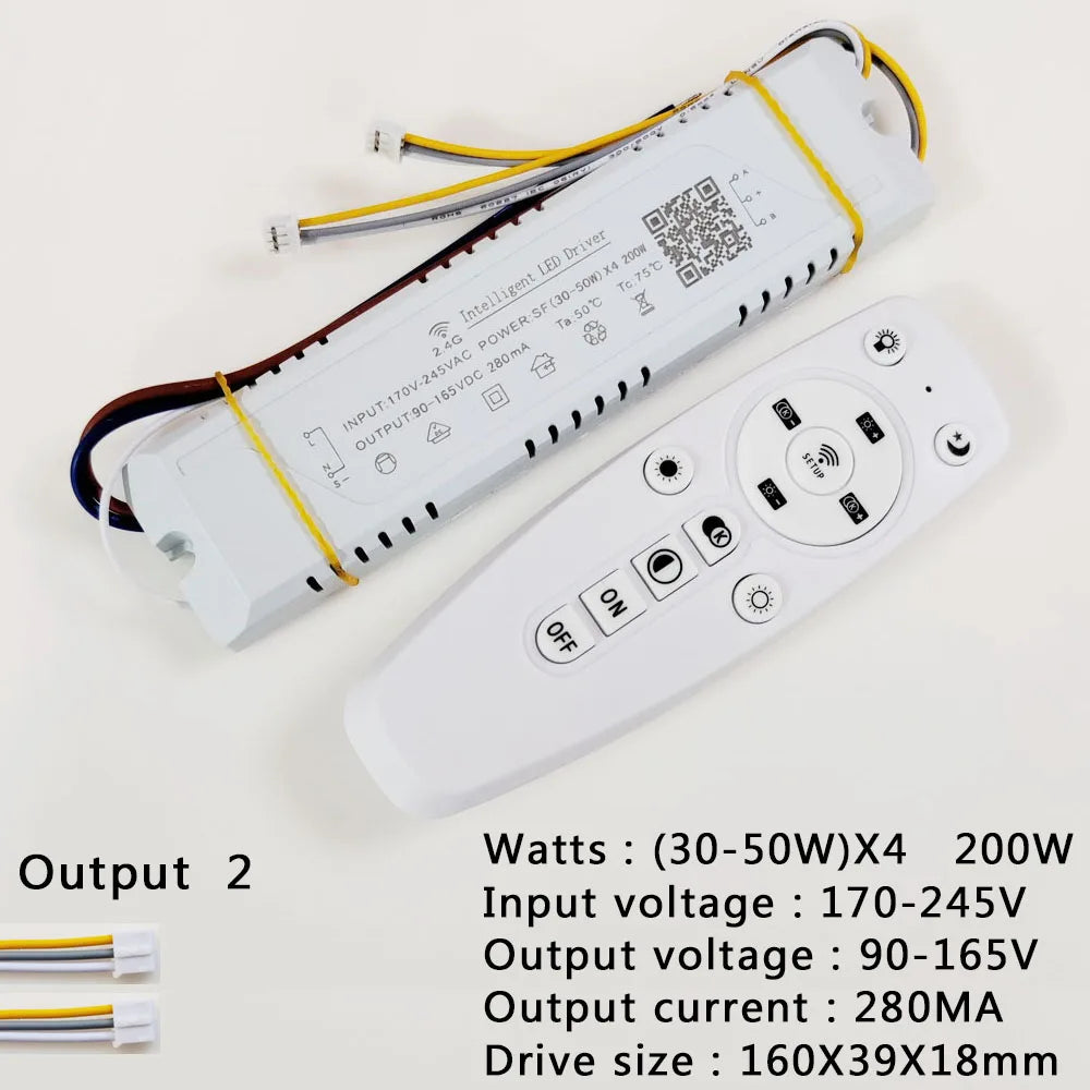 Smart LED Transformer – App Control Dimmable Driver for Ceiling Chandeliers