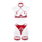 Tassel Lingerie Set – Cut Out Two Piece Set for Sexy Women's Underwear