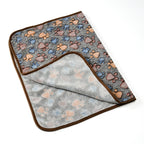Plush Fleece Pet Blanket – Warm Footprint Mat for Small to Large Dogs and Cats