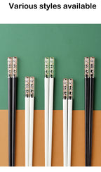 Sakura Japanese Chopsticks – Pink Cherry Blossom Reusable Tableware for Sushi