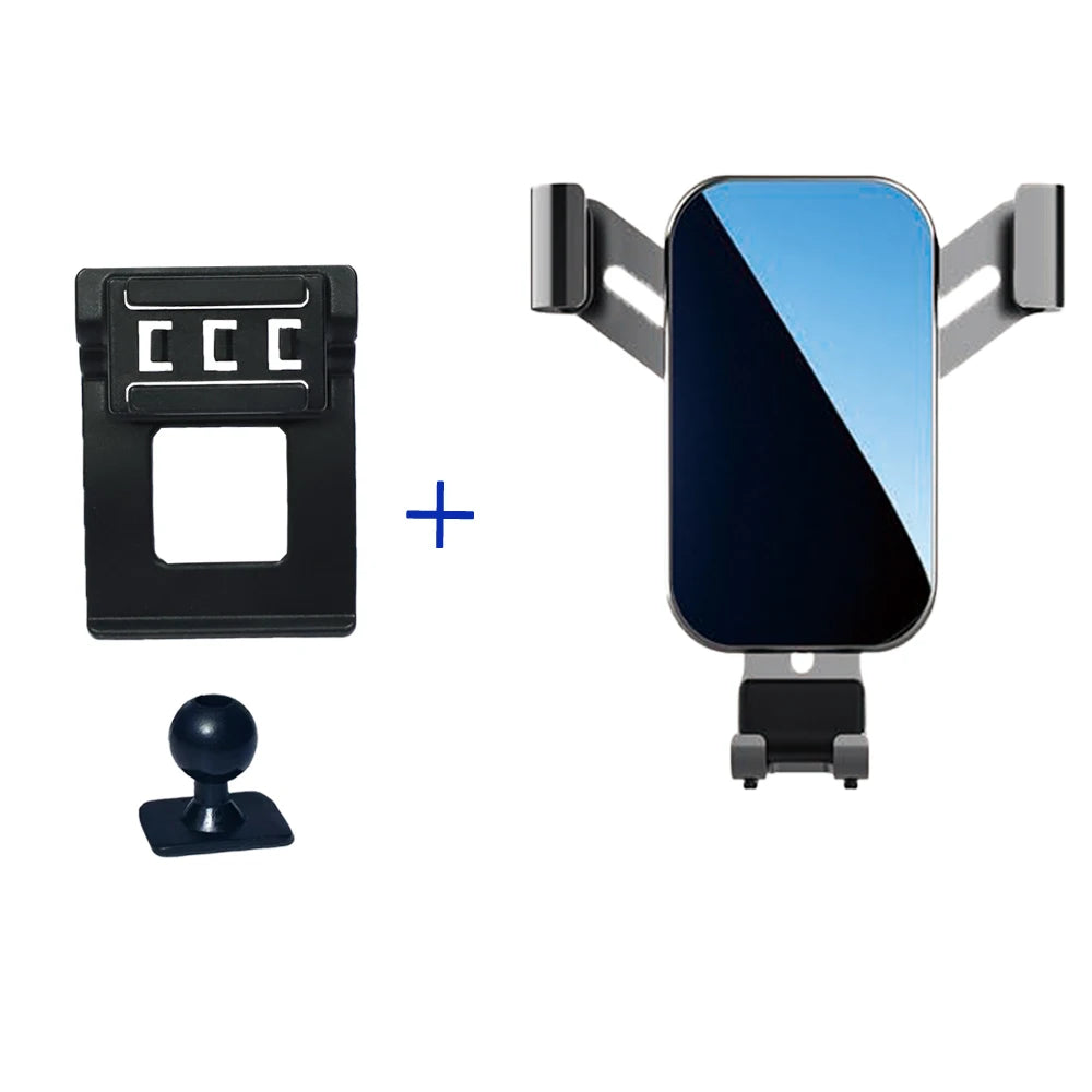 Wireless Car Phone Mount – Adjustable Magnetic Holder for Audi A4 B8