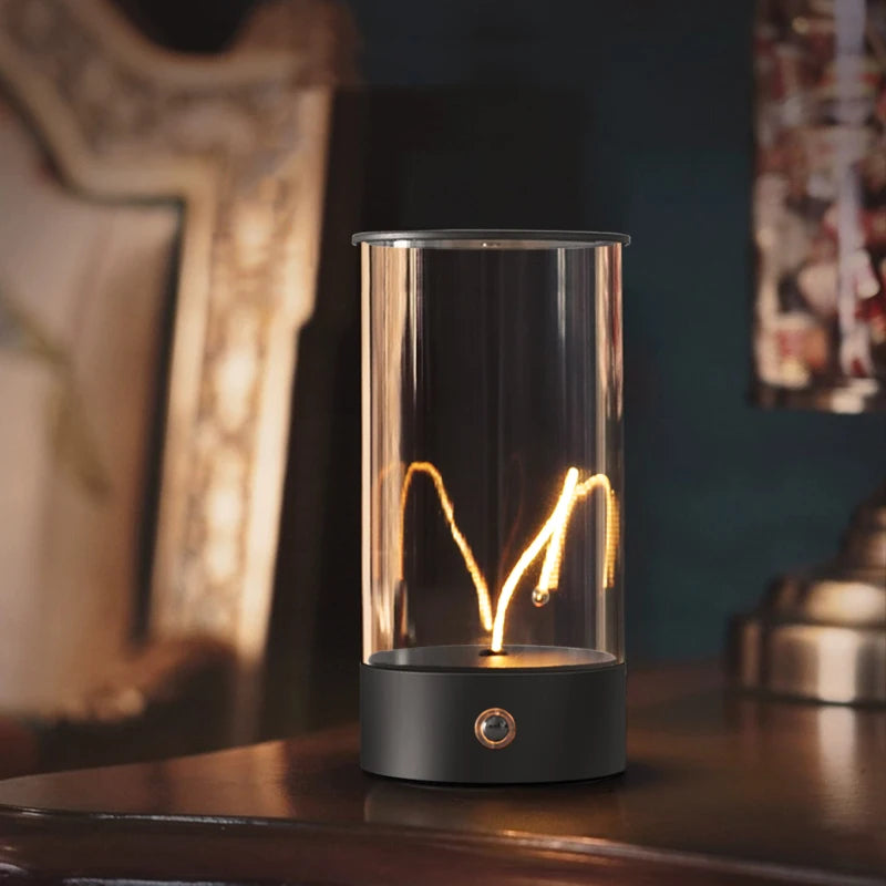 Magnetic LED Desk Lamp – Cordless Touch Control for Bedroom Nightstand