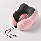 U-Shaped Memory Foam Neck Pillow – Cervical Orthopedic Support for Travel
