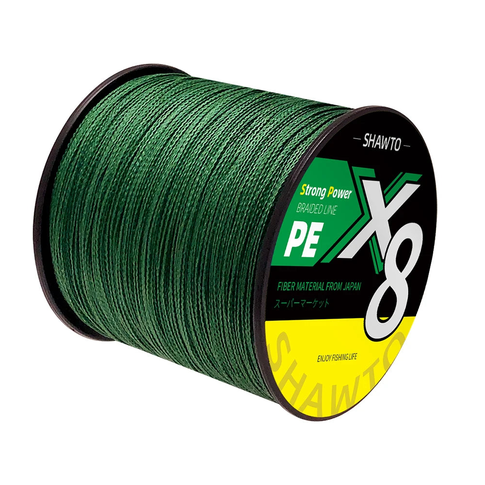 Braided Fishing Line – 8 Strand PE Multifilament Wire for Freshwater Saltwater