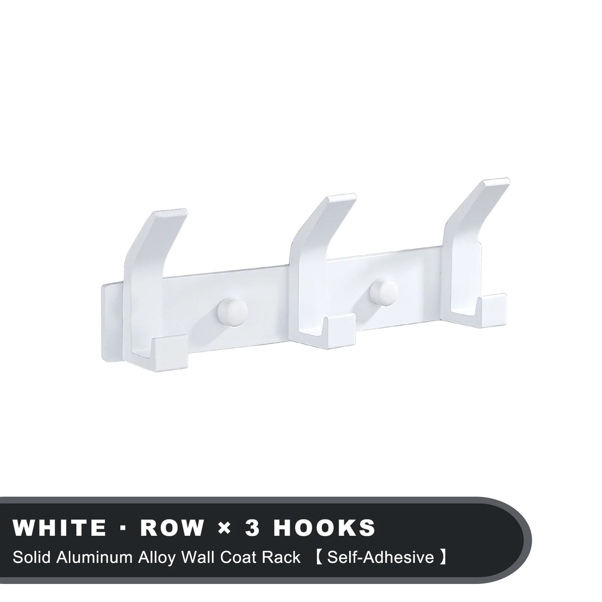 Self-Adhesive Wall Hooks – Heavy Duty Hangers for Bathroom Kitchen Storage