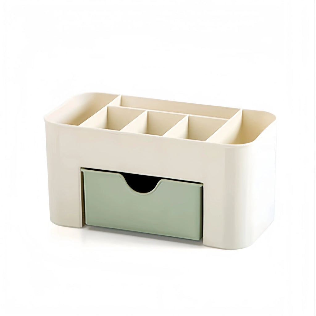 Makeup Organizer – 6 Compartment Cosmetic Storage for Vanity and Jewelry