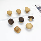 Natural Wooden Wall Hooks – Minimalist Coat and Hat Hanger for Entryway