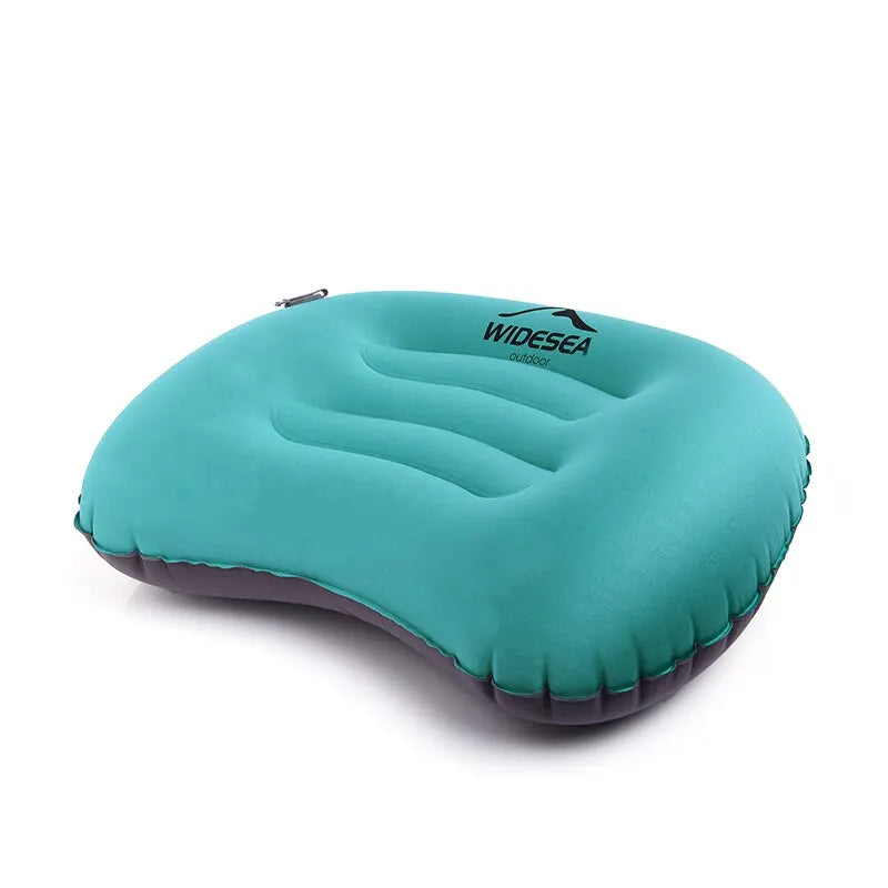 Portable Inflatable Camping Pillow – Compressible Air Cushion for Outdoors