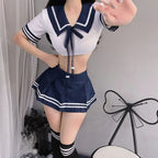 Schoolgirl Lingerie Set – Student Uniform Costume for Cosplay Role Play