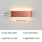 Modern LED Wall Sconce – Minimalist Indoor Lighting for Bedroom and Living Room