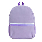 Seersucker Striped Backpack – Classic Kids Book Bag for Preschool