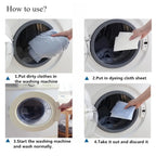 Color Catcher Laundry Sheets – Stain Absorbing Fabric for Mixed Washes