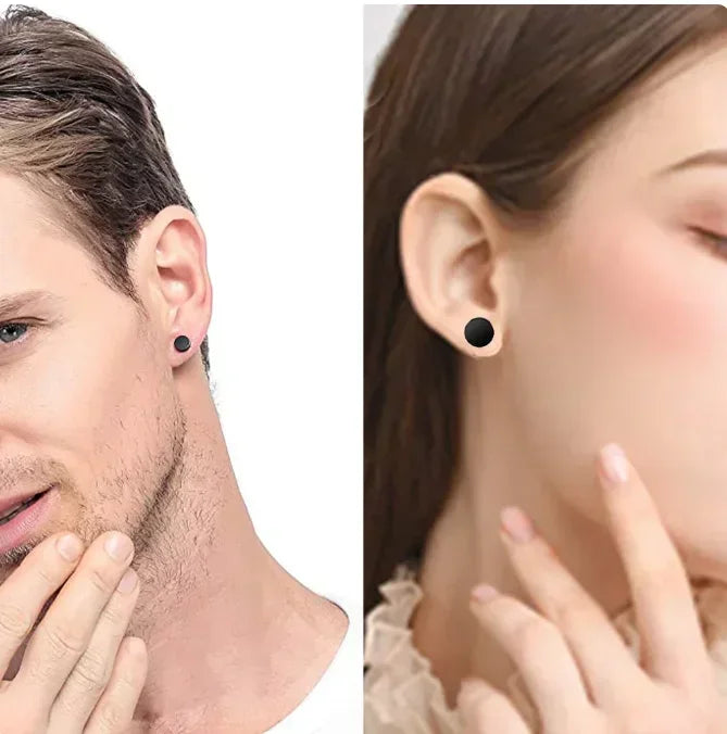 Magnetic Stud Earrings – Non-Piercing Clip Jewelry for Men Women and Kids