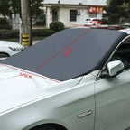 Magnetic Windshield Snow Cover – 210x120cm Waterproof Sunshade for Winter