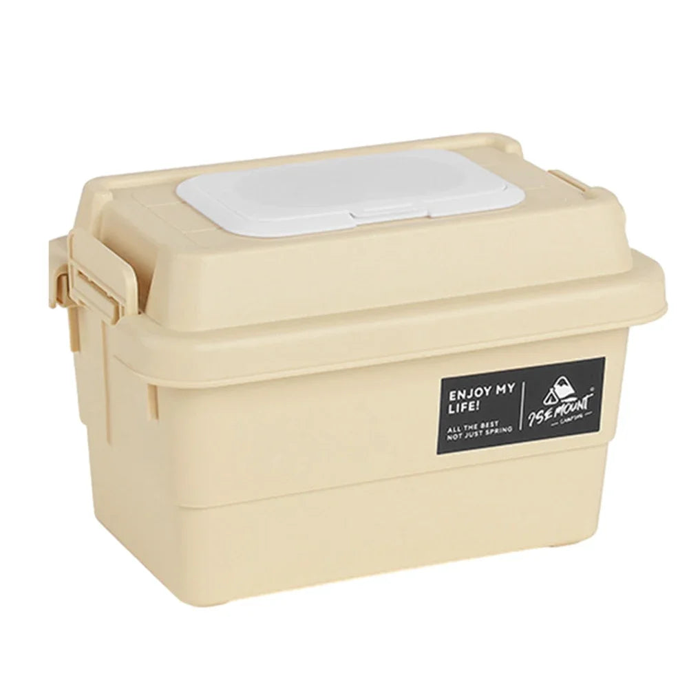 Portable Outdoor Napkin Storage Box – 1.1L Organizer for Camping and Picnic